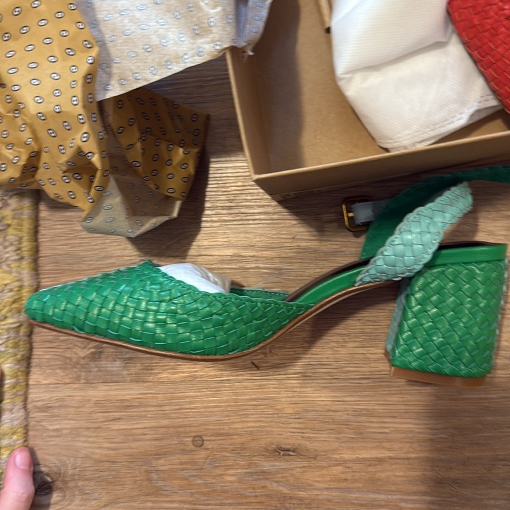 Charlotte Stone Toni tropical block heels - Picture 8 of 8
